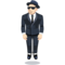 Man in Business Suit Levitating - Light emoji on Facebook